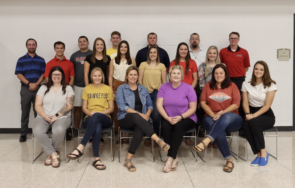 Algona schools' new staff 2021