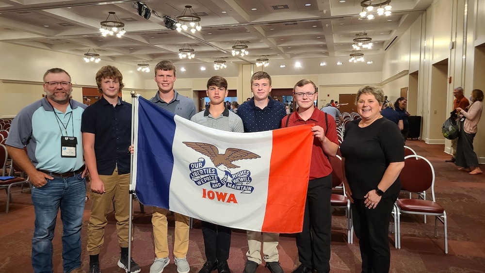 Algona FFA Chapter Represents Iowa at the International Envirothon