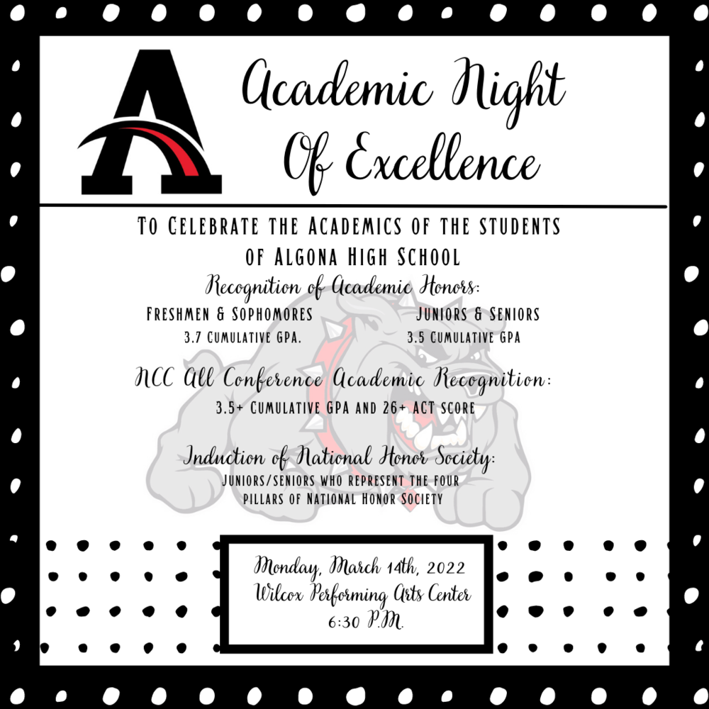 Academic Night of Excellence