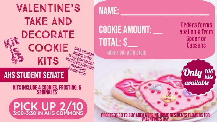 Valentine cookies 2023