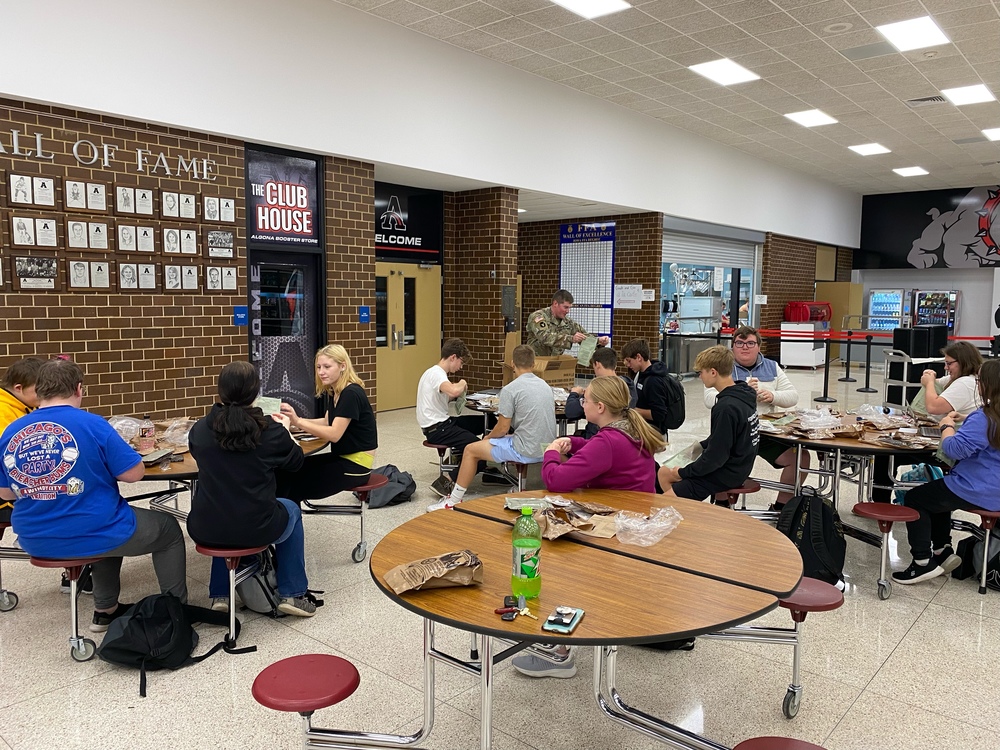 Military nutrition Algona Community School District