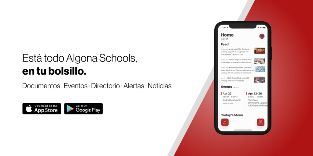 Algona App Spanish