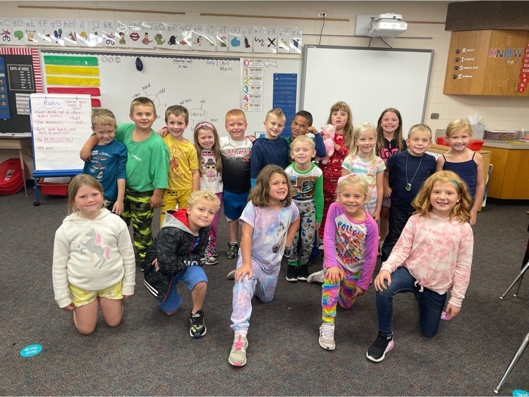 PJ day in Mrs. Birkey’s classroom!