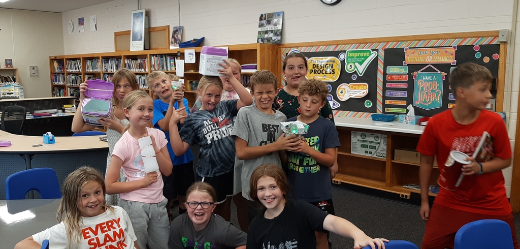 Duffield's class making sill faces with their creations