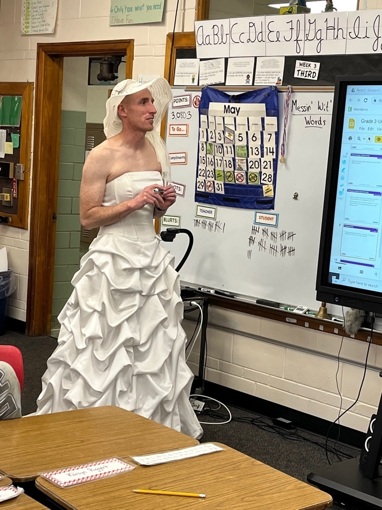 teaching in a dress
