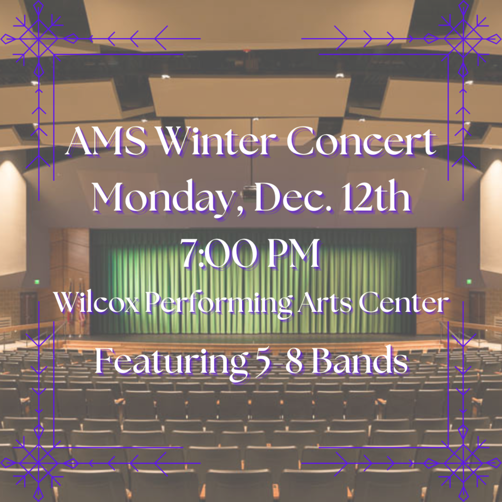 AMS Winter Band Concert